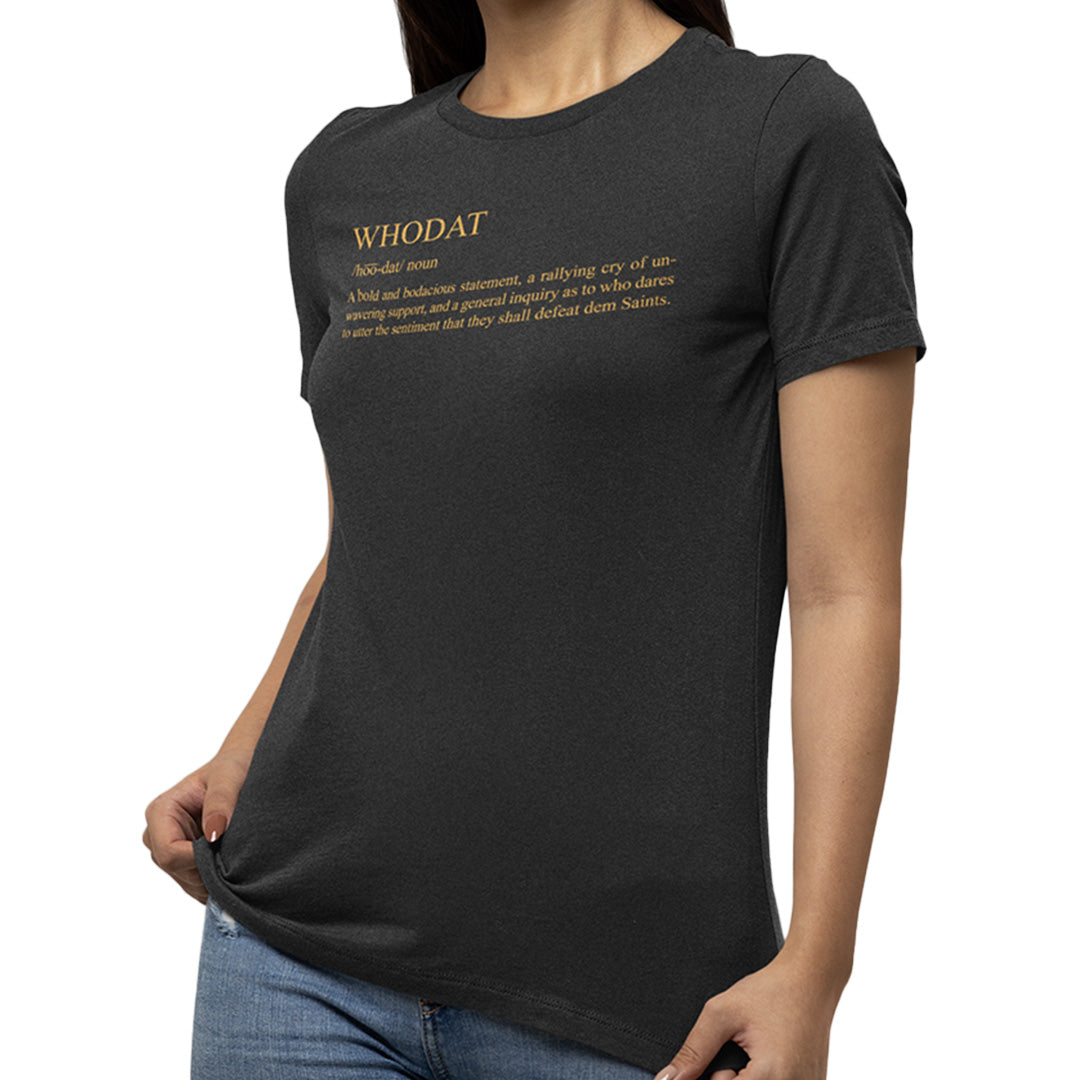Whodat, noun (Women)