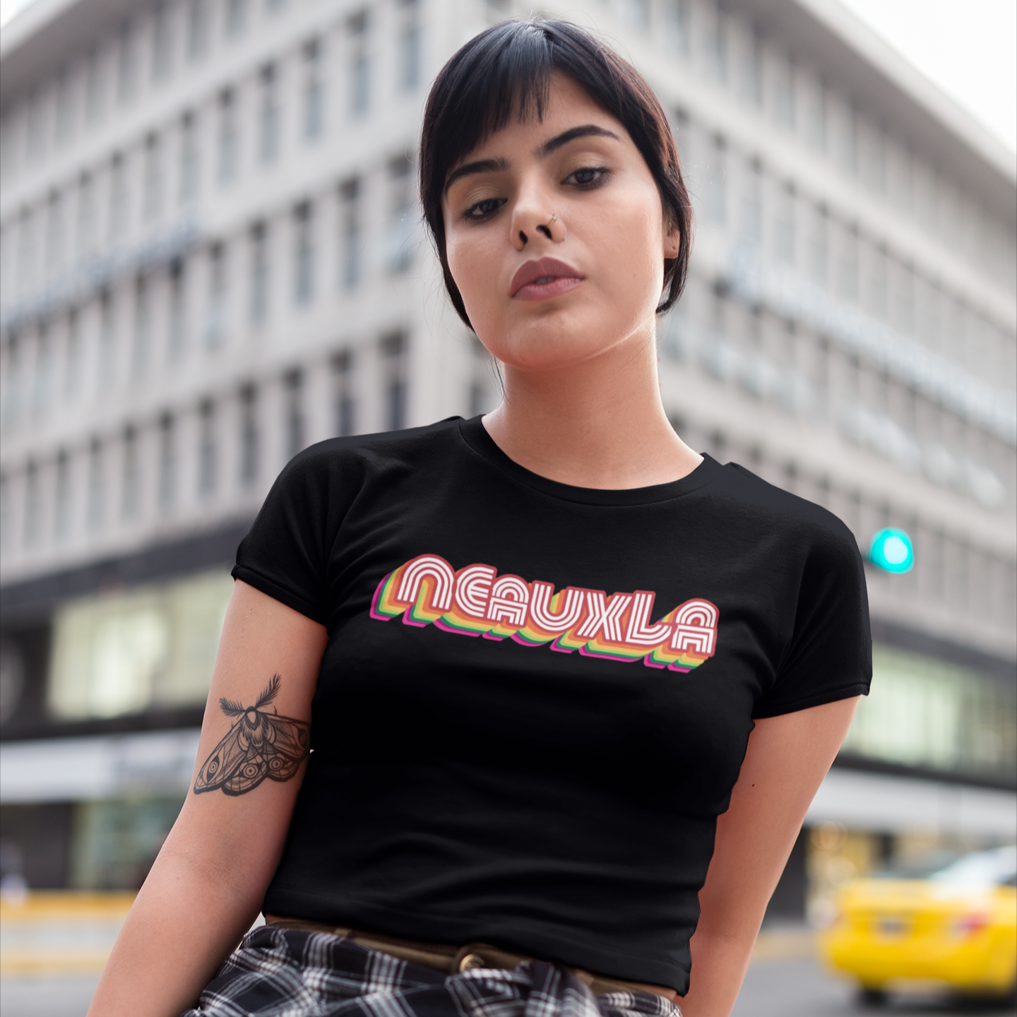 Neauxla Retro Crop Tee