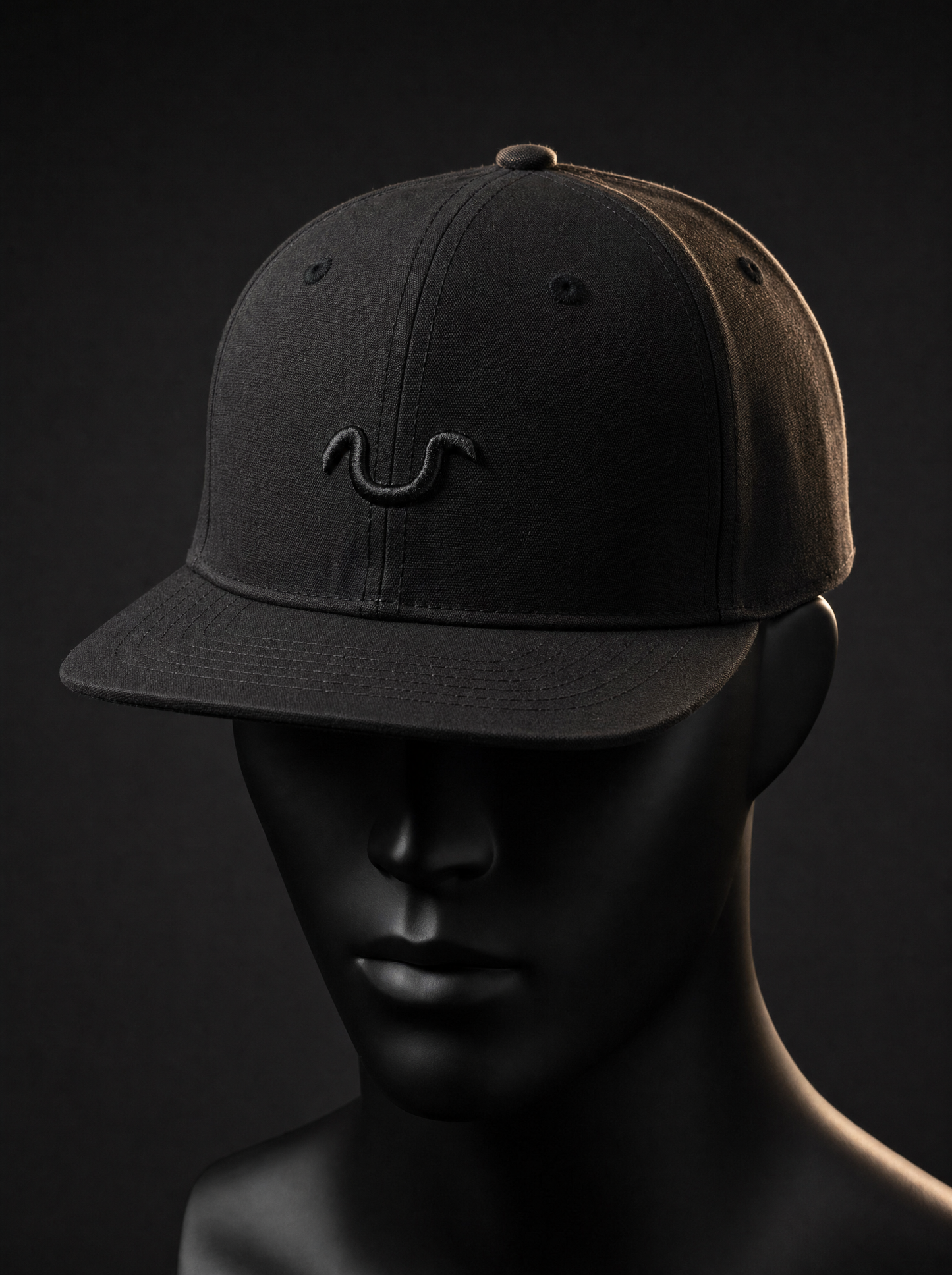 River Icon Cap Black