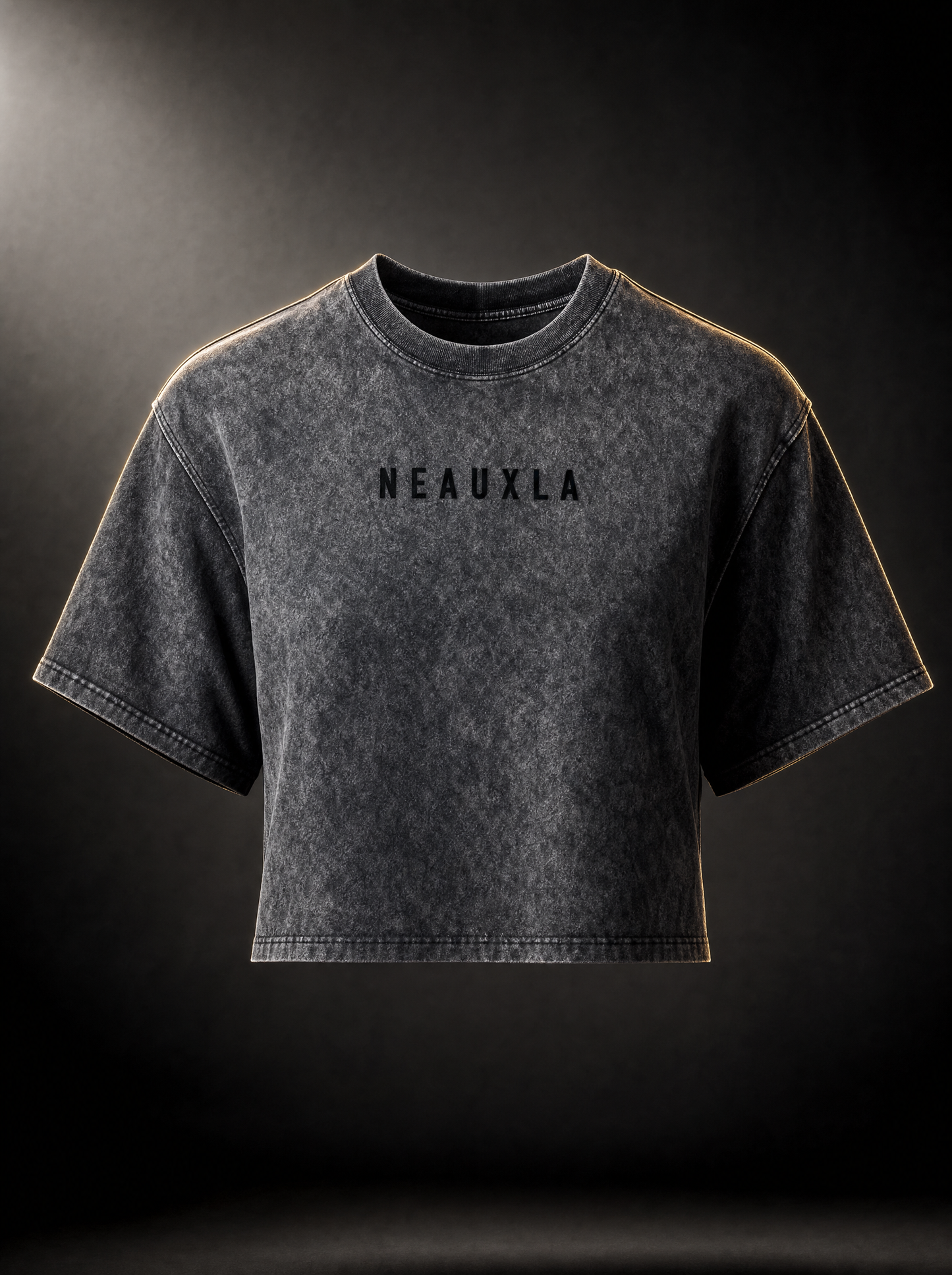 The Blackout Flock Crop Tee