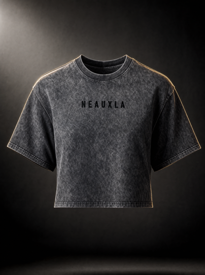 The Blackout Flock Boxy Tee